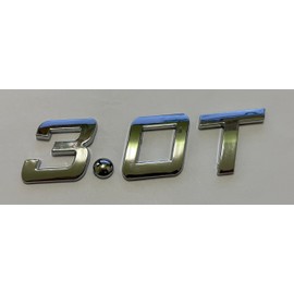 3D Chrome Emblem Sticker Logo 3.0T Turbo Loader Tuning Engine Racing Sport L091