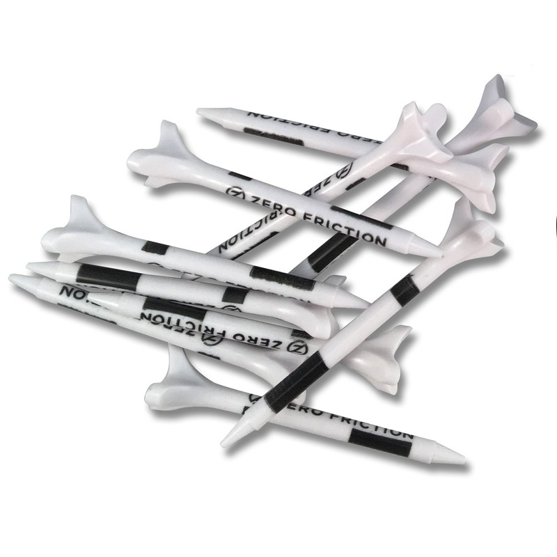 Zero Friction Spectra 2 Ball/Tee Pack, White