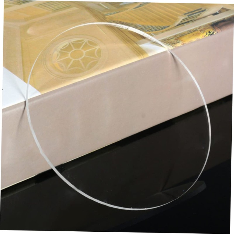 jojofuny Transparent Acrylic Round Disc Clear Acrylic Sheet for DIY