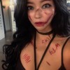 Itzumo Halloween Tattoo Sticker Supplies RC-610/1 sheet (10.5X6cm) 3ea