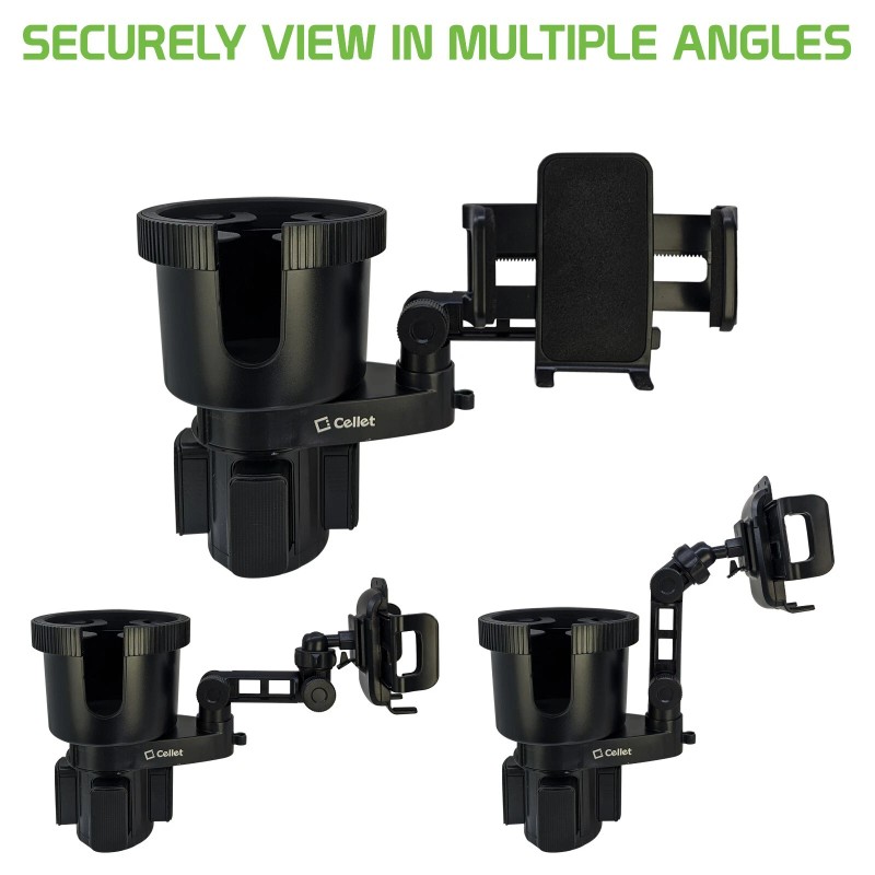 Car Cup Holder Mount, Built in Cup Holder and Gooseneck