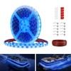 Vbakor Pontoon LED Strip Lights, 12V 5M/16.4FT Waterproof Marine LED