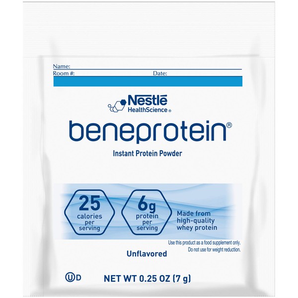 Resource Beneprotein Instant Protein Powder Case - 75 Packets 7 grams each