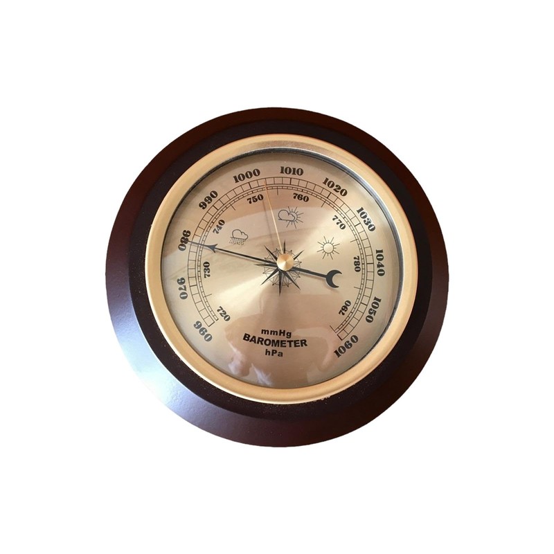 Vaveren Wall Mounted Barometer Hanging Analog Weather Station Easy Reading