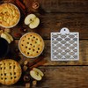 BKpearl 25 Pieces Cookie Stencil, Cupcake Stencil Baking Templates Food