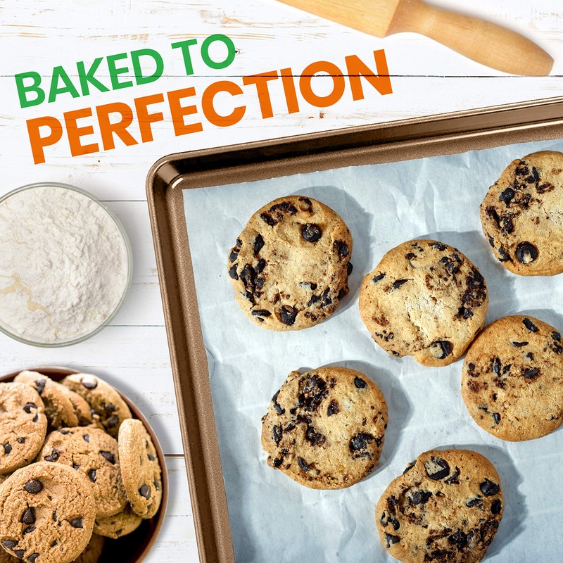 NutriChef Nonstick XL Cookie Sheet Baking Pan - Extra Large