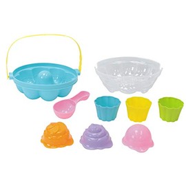 Ikeda Kogyosha Sand Play Sandbox Cupcake Set 9440