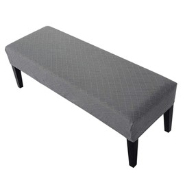 Balana - Fundas de banco de comedor jacquard con elastano, funda tapizada de elastano elástico, protector de asiento extraíble y lavable para sala de estar, cocina