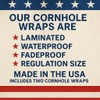 Waterproof & Non-Fading: Kyle’s Cornhole Wraps - South Carolina Flag