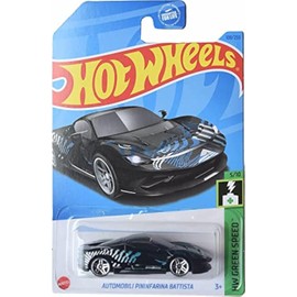 Hot Wheels Automobili Pininfarina Battista, HW Green Speed 5/10 [Negro] 108/250