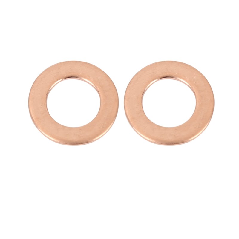 X AUTOHAUX Hollow Screw M8 x 1.0 mm Bronze 1