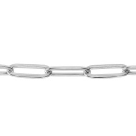 trendor 39410 Bicycle Chain Necklace 925 Silver 3.5 mm Beautiful Necklace Made of Real Silver for Women, Magical Gift Idea for Women, Silver Jewellery, Sterling Silver