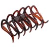 Parcelona French Denetelle Tortoise Shell 3 1/2" Hair Claw Clips