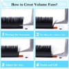 Fadlash Self-Fanning Eyelashes, Eyelash Extension, Volume Eyelashes for Volume Technique,
