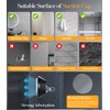 Gospire Heated Shower Mirror Fogless for Shaving with Light, Rechargeable