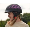 Vega Motorcycle Warrior II Half Helmet with Special Size Adjuster
