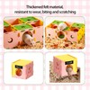 2Pcs ZHENYOUBML Hamster Toys, Including a Six Grid Hamster Maze
