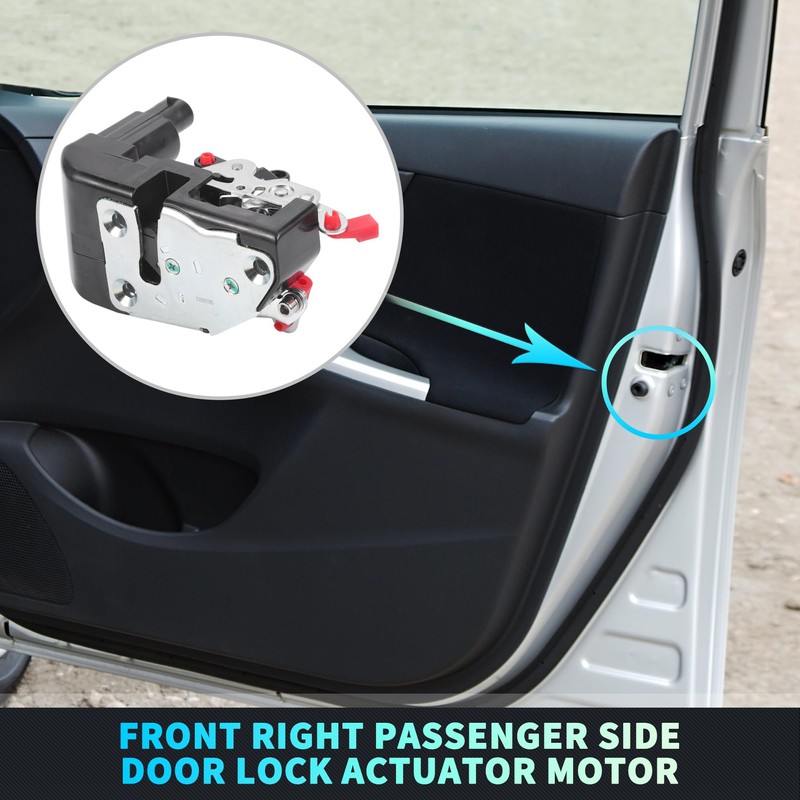 X AUTOHAUX Replacement Front Right Passenger Side Power Door Lock