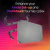 Sky Q Box Wall Mount Clip Bracket For 1TB &