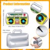 Gejoy 2 Pieces Inflatable Radio Boombox Inflatable Mobile Phone Props