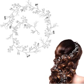 Hair Ornament, Headdress, Wedding Hair Accessory, Wedding Headband, Pearl, Rhinestone Hairband, Hair Clip, Girl, Headdress, Children, Bride, Garland, Crown, Flower, Hairband, Party, Recital, School