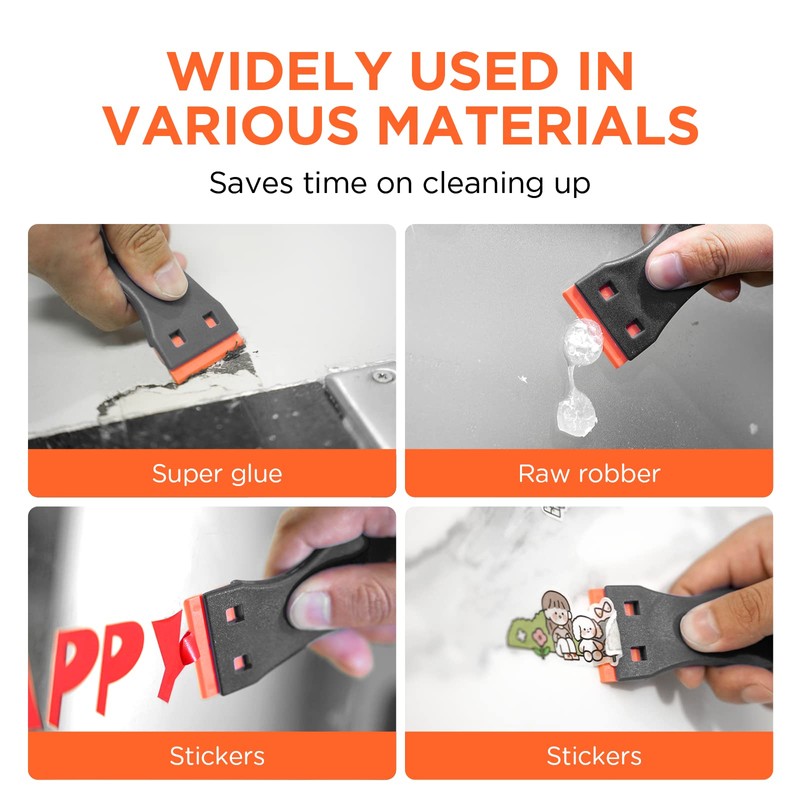 Plastic Razor Blades Scraper Tool - 2 Pack Wall Paint