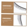 BIUDECO Pairs Natural False Eyelashes Lash Kit Full Length Width