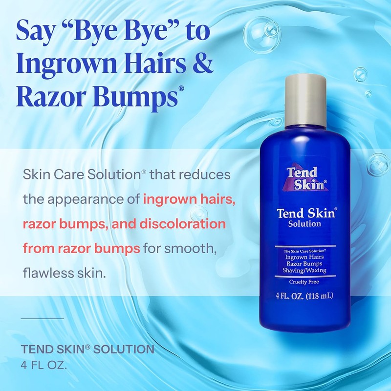 Tend Skin Care Solution for Ingrown Hairs & Razor Bumps,