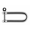 Stainless Steel Shackle Long Shape with Captive Bolt ¨ 8