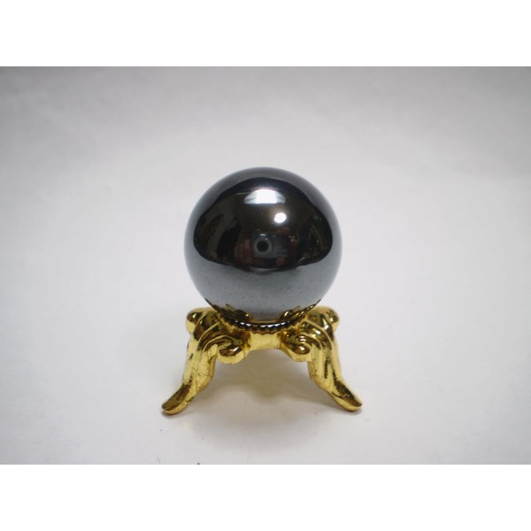 Hematite Round Stone for Courage and Victory