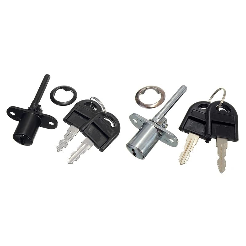 Aswalling Zinc Alloy Computer Desk Cabinet Mailbox Drawer Cupboard Locker