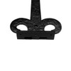 Renovators Supply Manufacturing Strap Hinge 18 in. Black Wrought Iron
