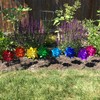 In the Breeze 2710 Mylar Pinwheel Decorative Spinner-8 Piece Bag,