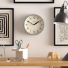 JONES CLOCKS® Spin wall Clock | Small Modern Round Clock