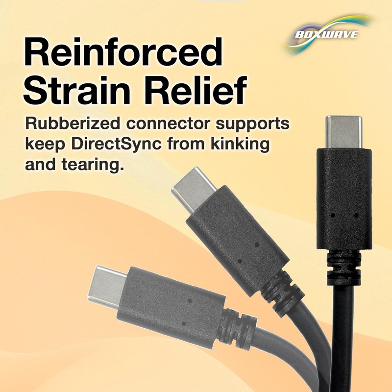 BoxWave Cable Compatible with Handheld Nautiz X6 - DirectSync -