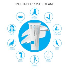 La Roche-Posay Cicaplast Balm B5+, Madecassoside + Shea Butter + Vitamin B5 Panthenol, Healing Ointment & Therapeutic Multi Purpose Calming Cream for Dry & Irritated Skin, Paraben Free, 100ml