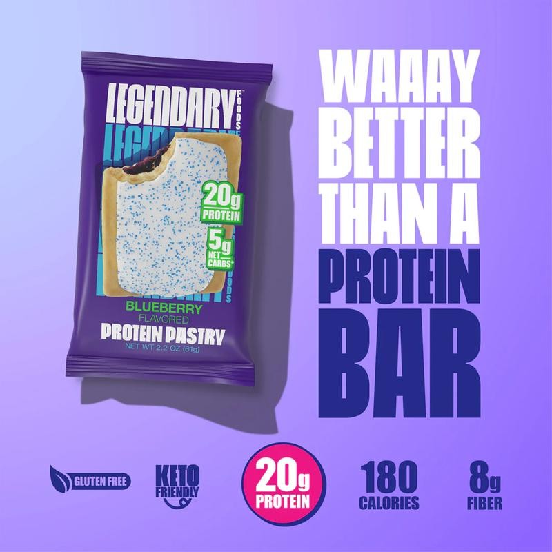 Legendary Foods Protein Pastry - Box of 10 - 20G