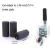 DeaHea 8 Pack Transport Wheelchair Brake Pads Replacement Plastic Sleeve