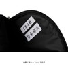 Nittaku 09BK/BL Racquet Case, Color Logo Case, 09BK/BL
