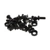 1U Rack Mounting Data Cabinet Recessing Bracket with Cage Nuts