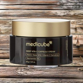 Medicube Moisturizing Cream Skin Conditioning Skin Care Deep Vita C Capsule Cream 1ea 55g / 메디큐브 수분크림 피부컨디셔닝 피부관리 딥 비타 씨 캡슐 크림 1개 55g