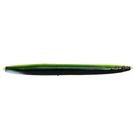 Savage Gear Sea Trout Blinker 12.5 cm 20g 3D Soft Line Thru Sandeel, Colour: Black Yellow