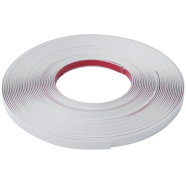 JSIWOTH 40 Ft Peel and Stick Trim, Black Waterproof Molding