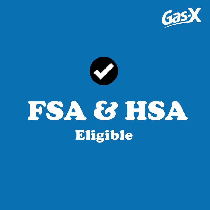 Gas-X Extra Strength Chewable Gas Relief Tablets with Simethicone 125