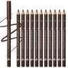 Eyebrow Pencils Set, 12 PCS Brown Eyebrow Eyeliner Pencils Set,