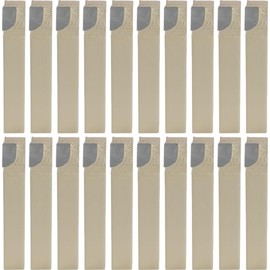 CME 20 pcs AR-8 Carbide-Tipped Lathe Turning Tool Bits, C6 Carbide, Right Hand Cut, 3 1/2" Overall Length