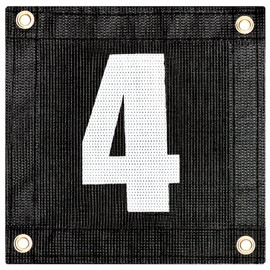 Tourna Windscreen Court Numbers - #4 Windscreen Court Numbers