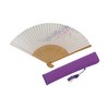 Hasegawa Women's Kyo Fan, Fan Bag Included, Gift Box Included,