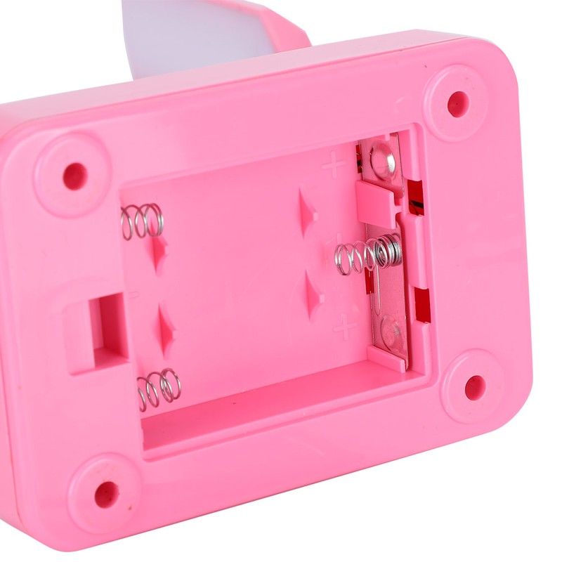 2 Sets LED Desk Lamp Pink Flexible Gooseneck Foldable Home