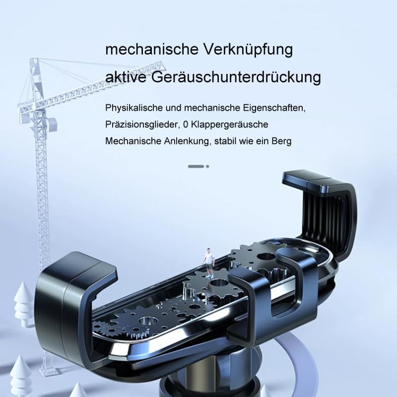 GXQKHFA Autotelefonhalter kompatibel mit 2017-2024 Skoda Karoq Handyhalter Zubehör (for